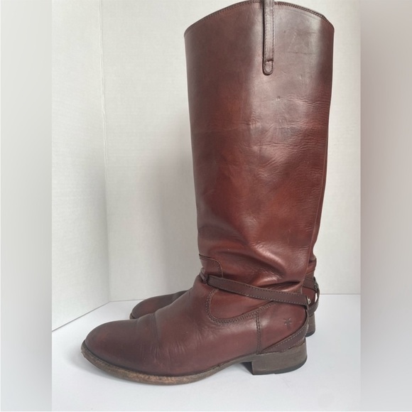Frye Brown Leather Boots - Picture 2 of 13